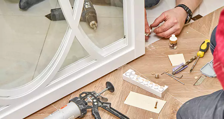 Interior Patio Door Casing Repair in Bartow, FL